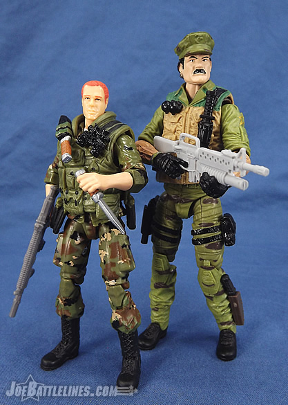 G.I. Joe 50th Anniversary Leatherneck and Wet Suit
