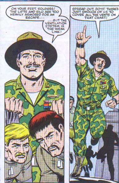 Sgt Slaughter's first comic appearance