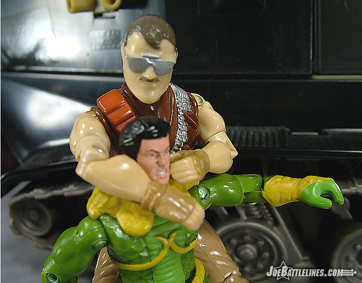 Sgt Slaughter takes down Serpentor
