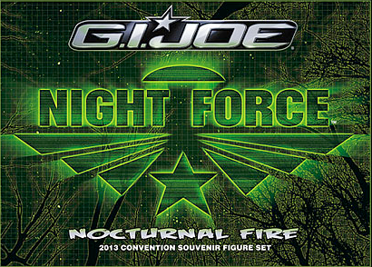 2013 G.I. Joe Convention Nocturnal Fire set