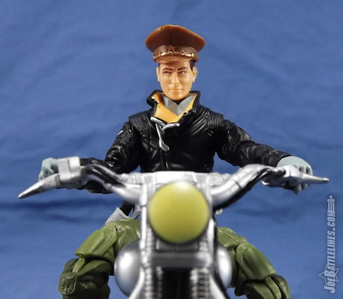 G.I. Joe FSS 5 General Flagg motorcycle