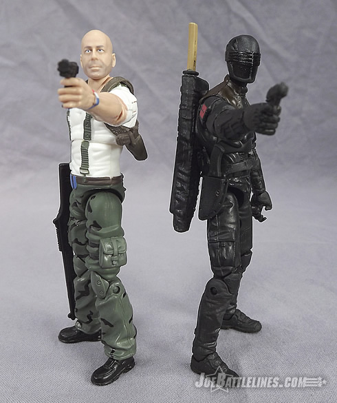 G.I. Joe Retaliation Ninja Duel Snake Eyes and Joe Colton