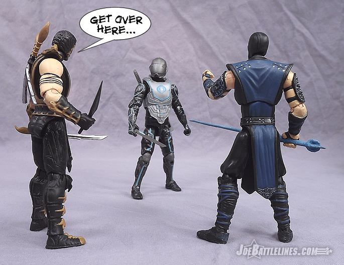 G.I. Joe Retaliation Cyber Ninja vs Mortal Kombat