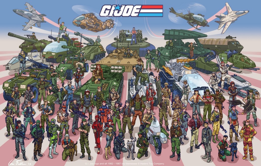 G.I. Joe poster by Ian Fell