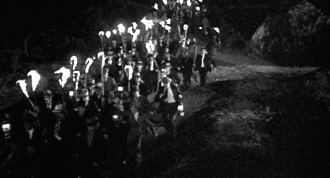angry mob