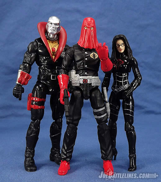 G.I. Joe 50th Anniversary Cobra Commander Destro Baroness