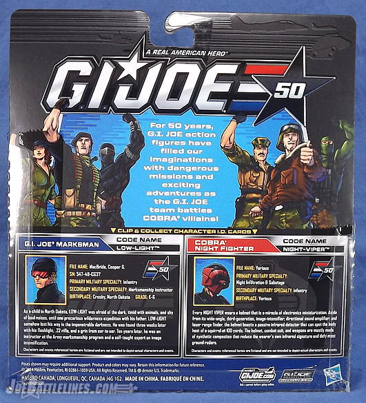 G.I. Joe 50th Anniversary Night Marksmen
