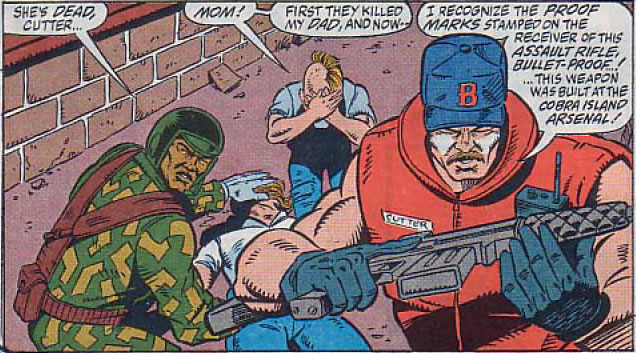 Cutter & Bullet Proof in Marvel Comics #124