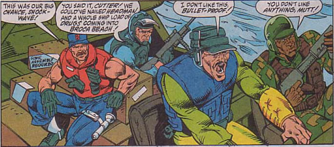 Drug Elimination Force in Marvel #125