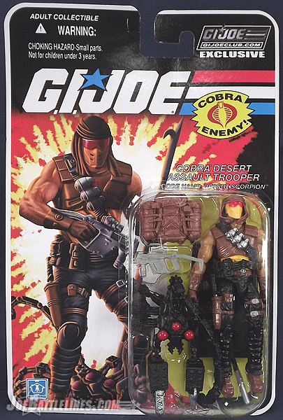 G.I. Joe Collector's Club Cobra Desert Scorpion