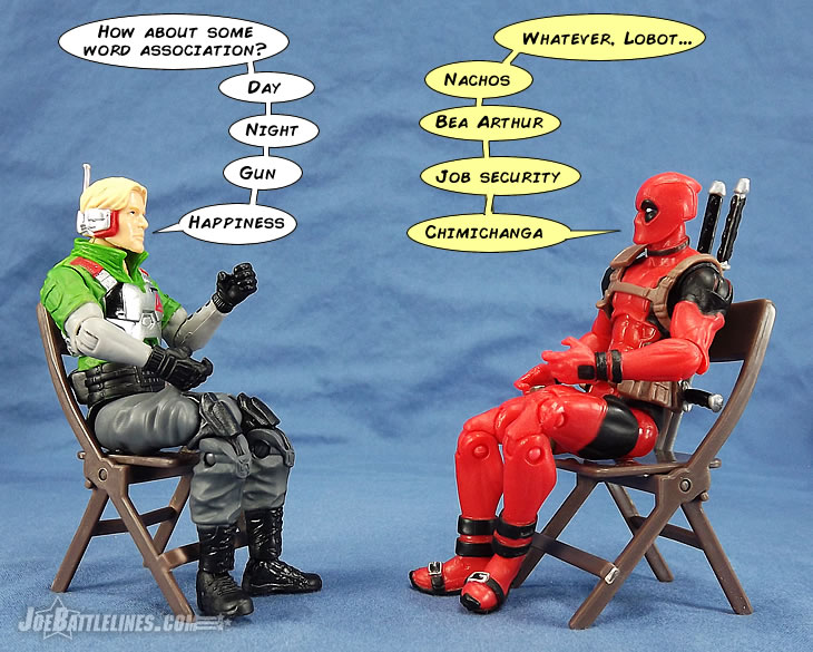 G.I. Joe Collector's Club FSS Psyche-Out and Deadpool