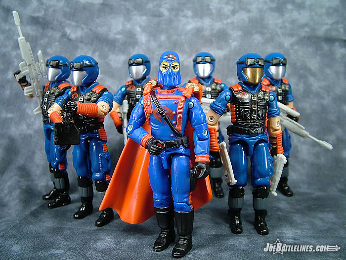 Cobra Commander & his troops