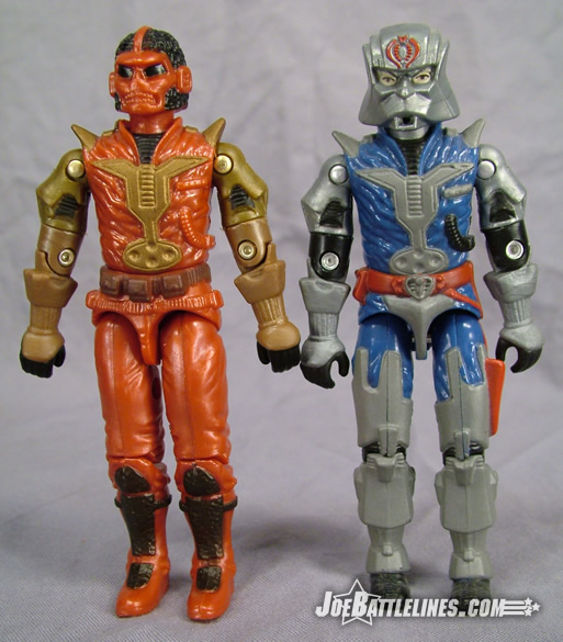 Imperial Guardsmen comparison with Battle Armor Cobra Commander