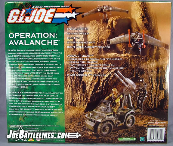 Operation Avalanche box back