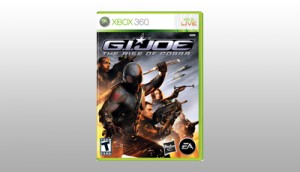 Rise of Cobra game cover Official game tie-in