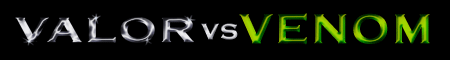 Valor vs. Venom banner