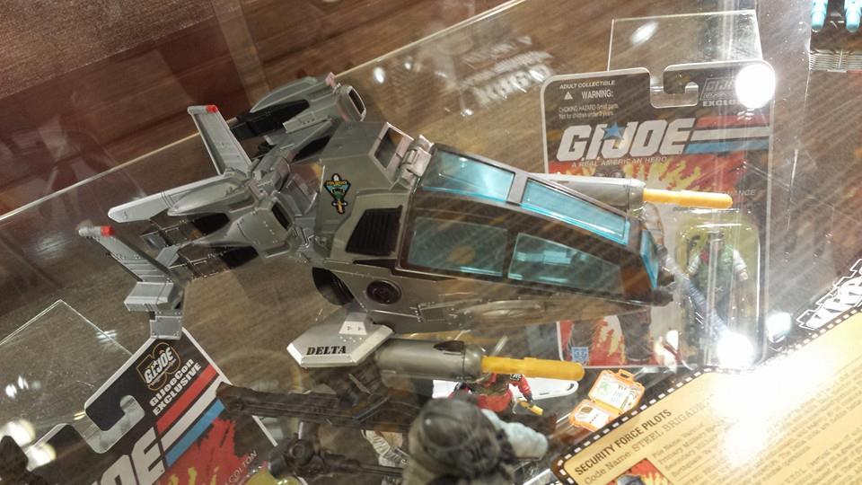 G.I. Joe Convention 2014 Steel Brigade Pilot & VTOL