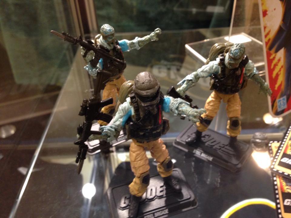 G.I. Joe Convention 2014 Steel Brigade Zombie 3-pack