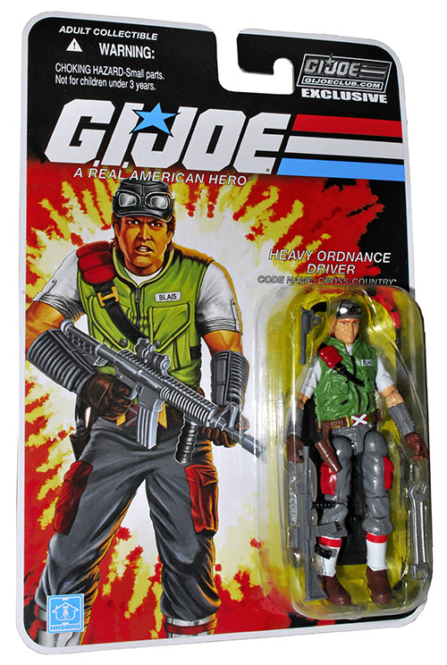 G.I. Joe Collector's Club Cross Country carded