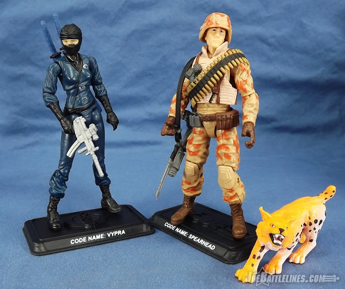 G.I. Joe FSS 3 Spearhead & Max Vypra