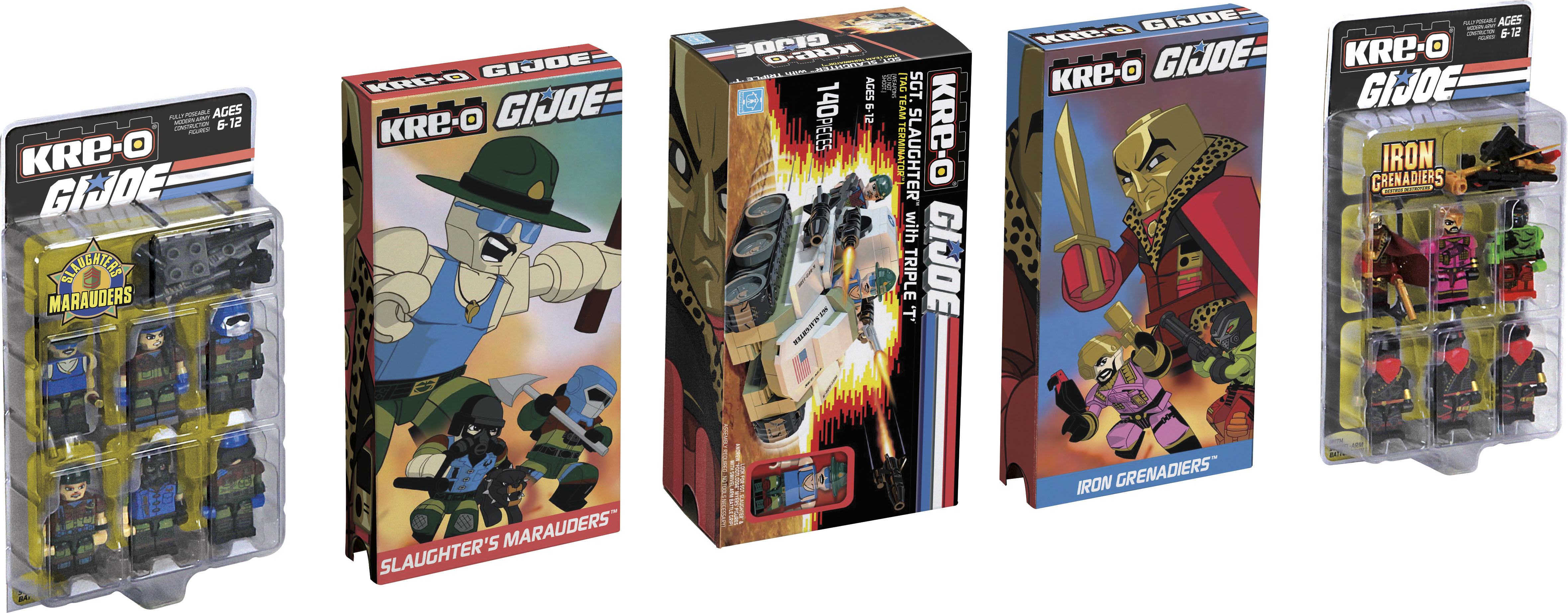 SDCC 2015 Kre-O Slaughter's Marauders inserts