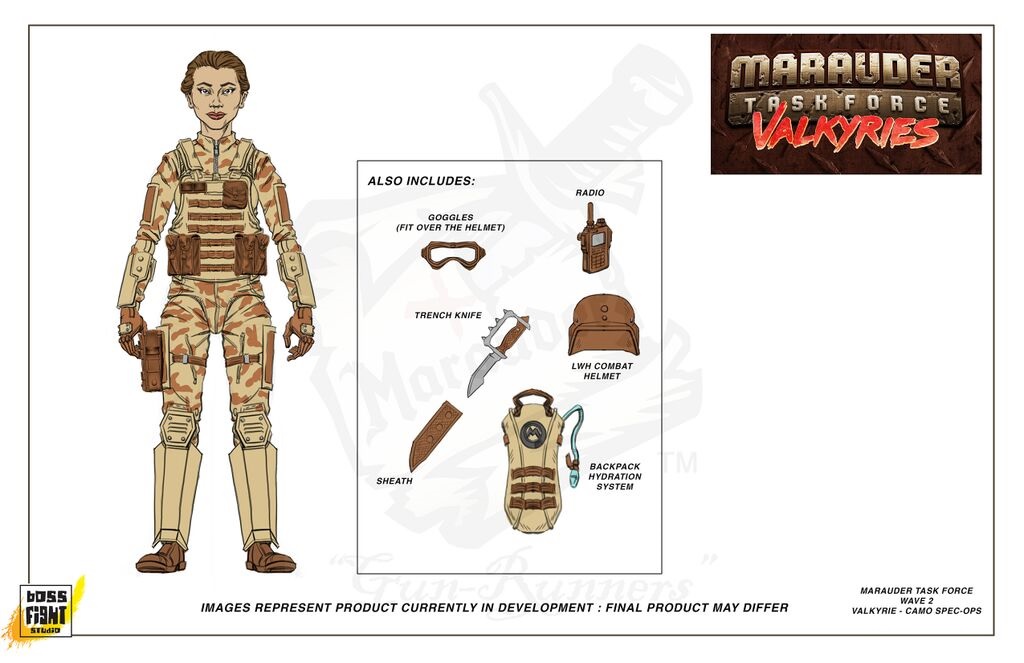 Marauder Task Force Valkyrie Desert