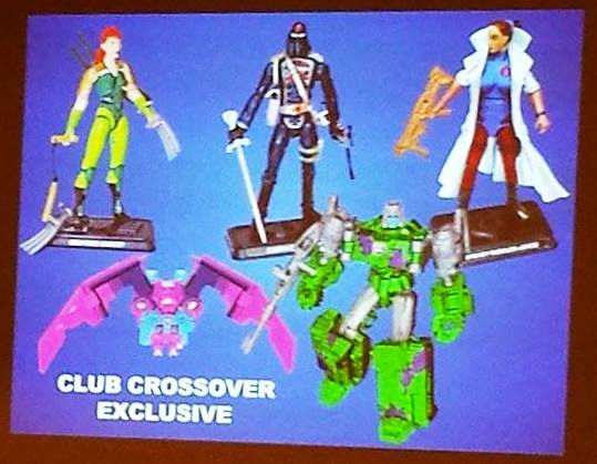 GI Joe Vs. Transformers crossover set botcon 2016