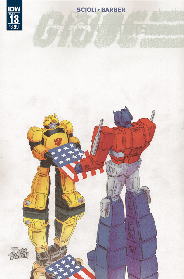 IDW G.I. Joe vs Transformers #13