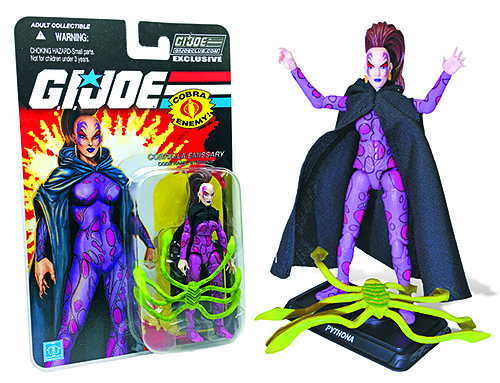 G.I. Joe Collector's Club Pythona carded