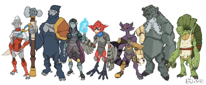 animal warriors of the kingdom cast
