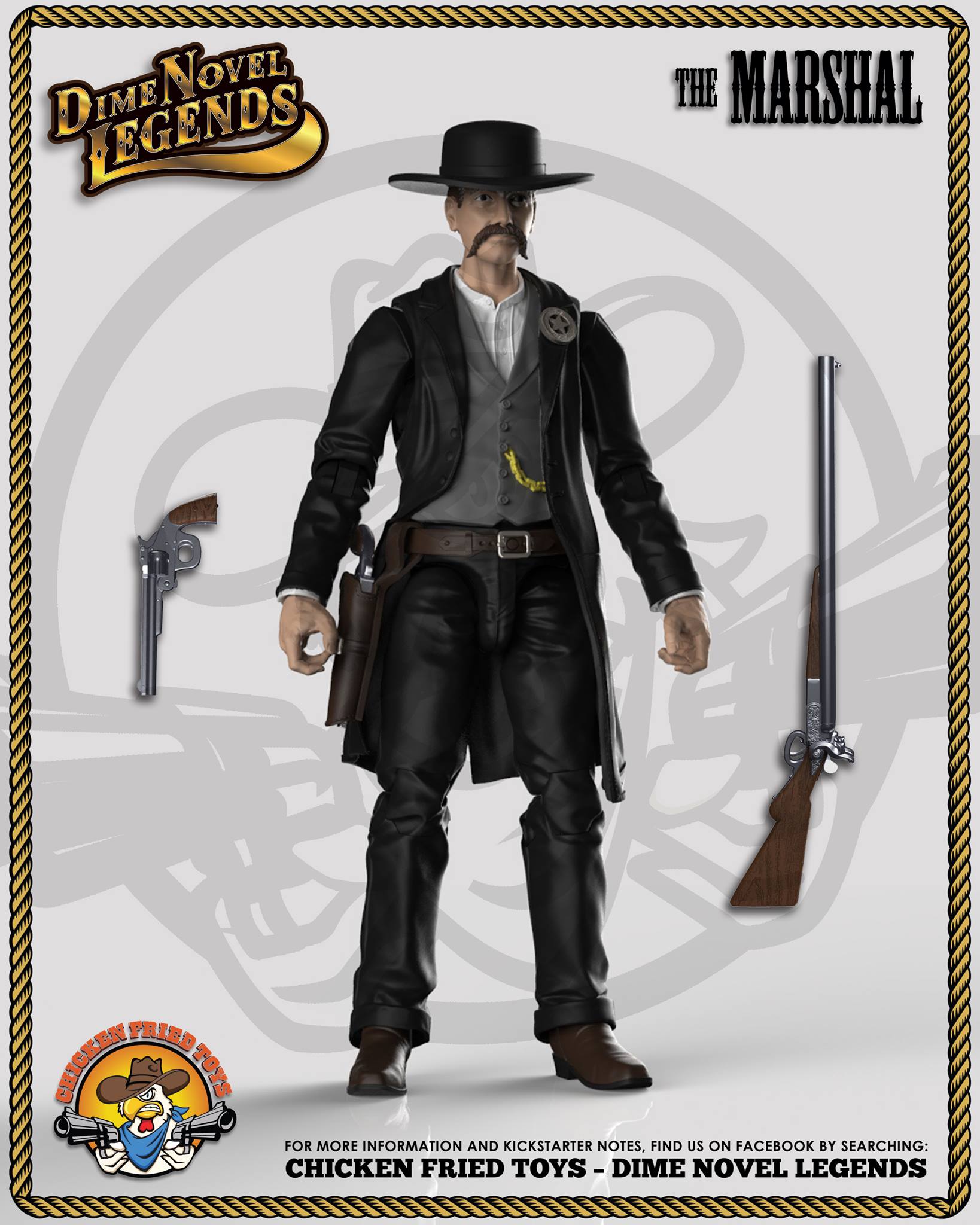 Dime Novel Legends Marshal