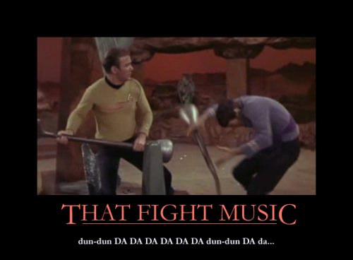 Star Trek fight music