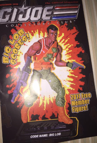G.I. Joe Collector's CLub Big Lob