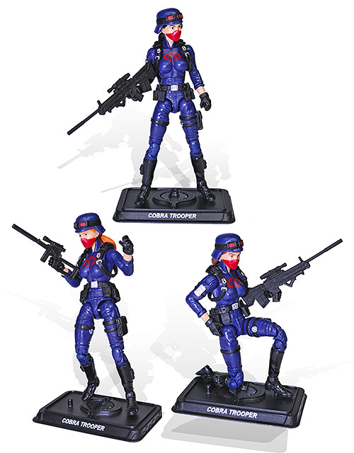 G.I. Joe Club Female cobra troopers
