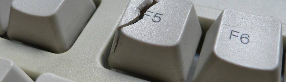 broken f5 button