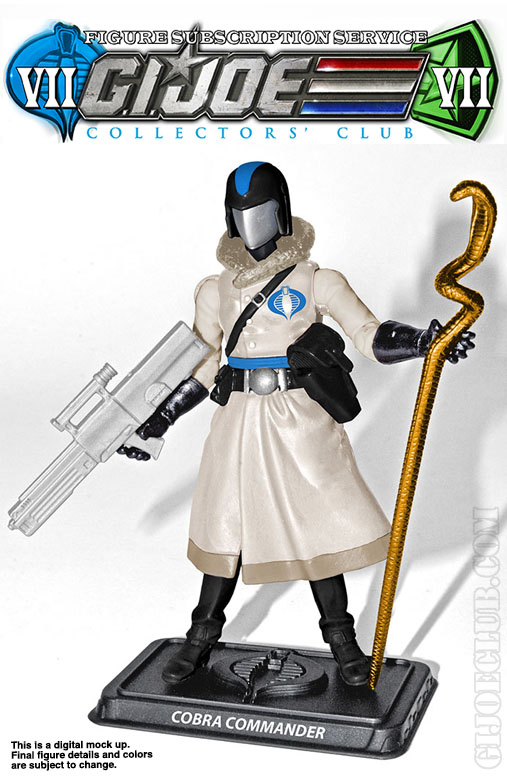 G.I. Joe Collector's Club FSS 7 Arctic Cobra Commander