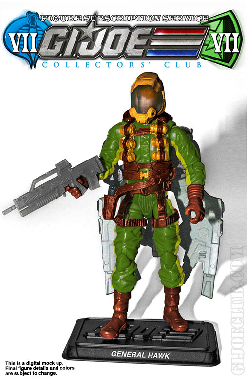 G.I. Joe Collector's Club FSS 7 General Hawk