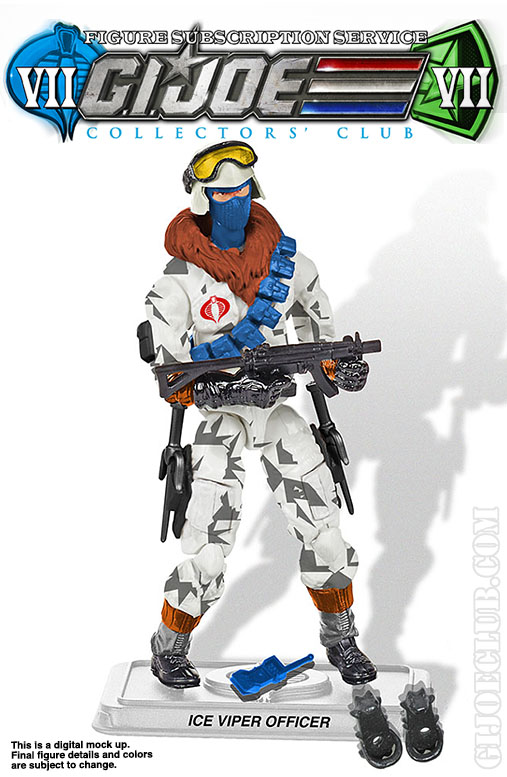 G.I. Joe Collector's Club FSS 7 Ice Viper Officer