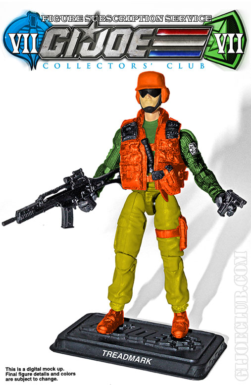 G.I. Joe Collector's Club FSS 7 Treadmark Skidmark