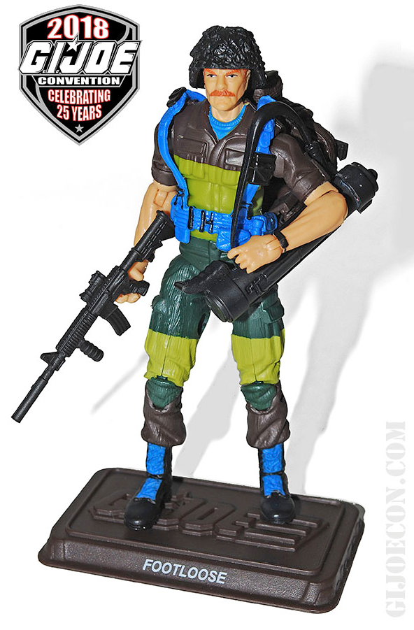 GIJoe Con 2018 Slaughter's Marauders Footloose