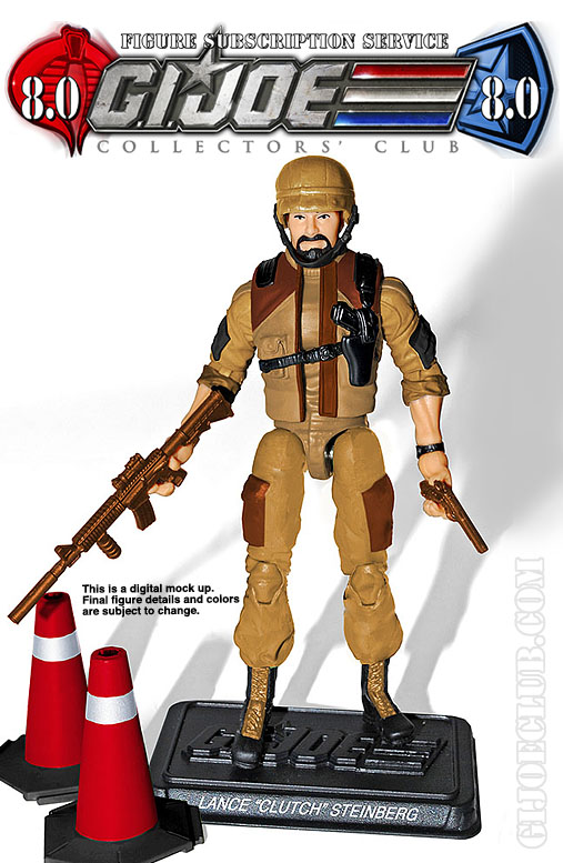 G.I. Joe Collector's Club FSS 8 Desert Clutch