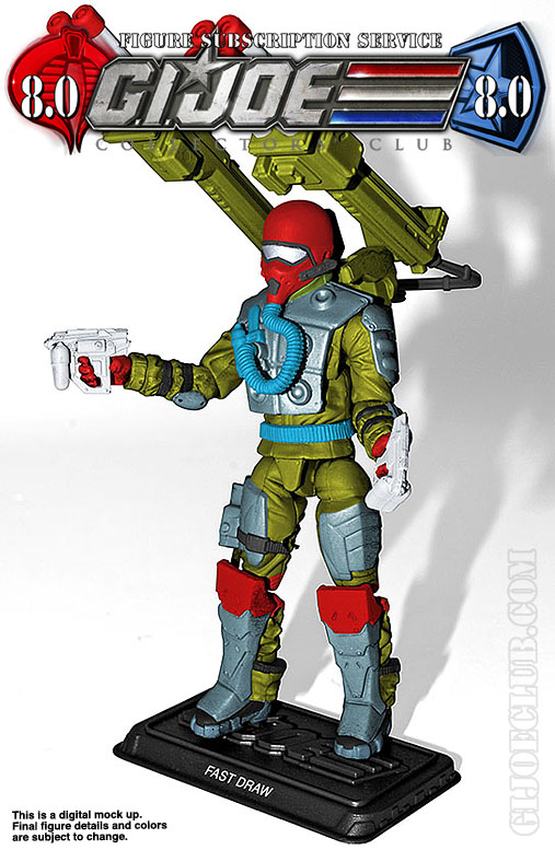 G.I. Joe Collector's Club FSS 8 Fast Draw