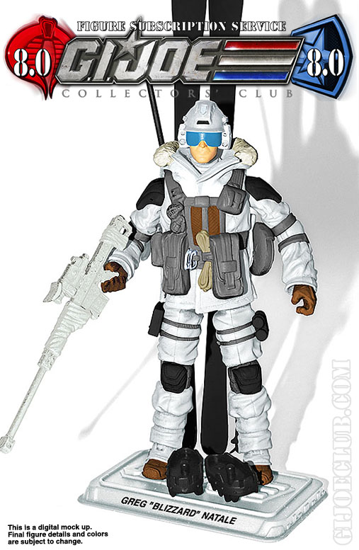 G.I. Joe Collector's Club FSS 8 Blizzard