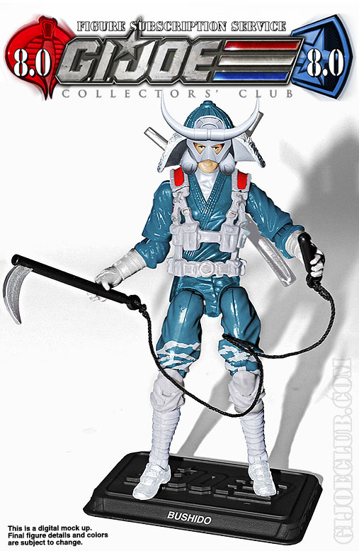 G.I. Joe Collector's Club FSS 8 Bushido
