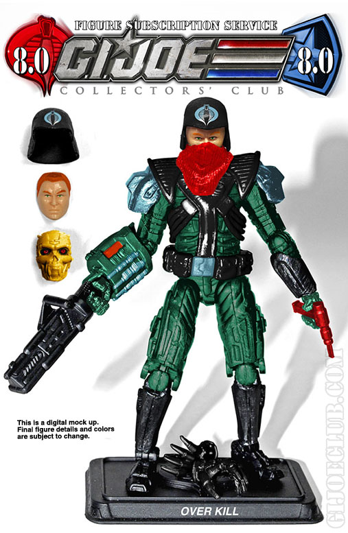 G.I. Joe Collector's Club FSS 8 Over Kill