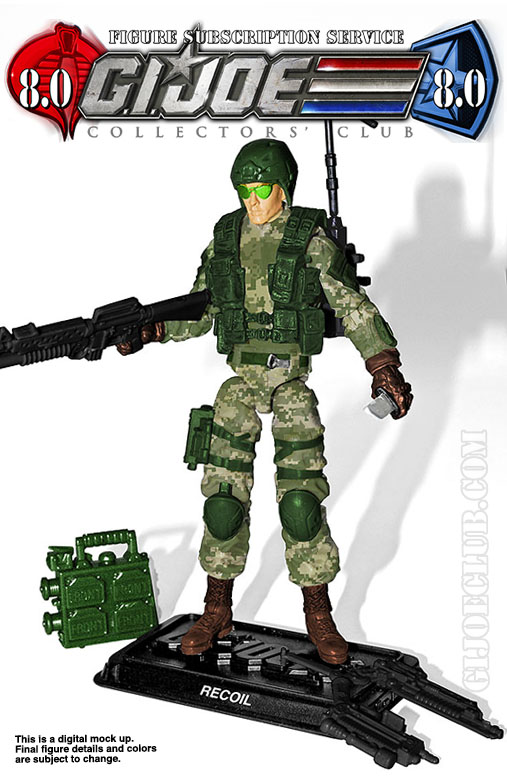 G.I. Joe Collector's Club FSS 8 Recoil