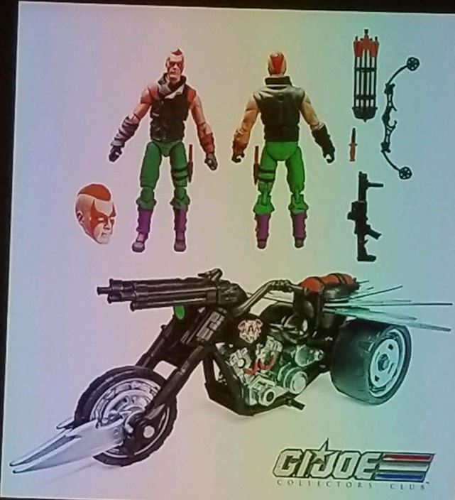 GIJoeCon 2018 ninja force zartan doom cycle
