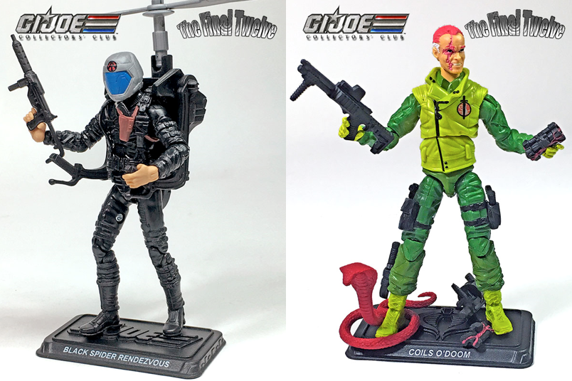 GI Joe Collector's Club Final Twelve Adventure Team Black Spider Rendezvous Coils o'Doom