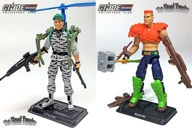 GI Joe Collector's Club Final Twelve Sonic Fighters Falcon Road Pig